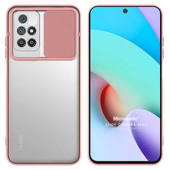 Microsonic Xiaomi Redmi 10 Kılıf Slide Camera Lens Protection Pembe Microsonic Xiaomi Redmi 10 Kılıf Slide Camera Lens Protection Pembe