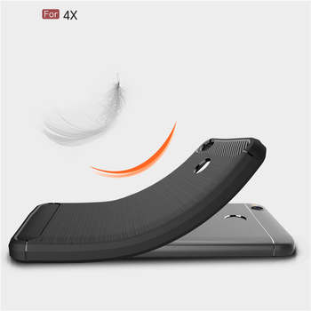 Microsonic Xiaomi Redmi 4x Kılıf Room Silikon Siyah
