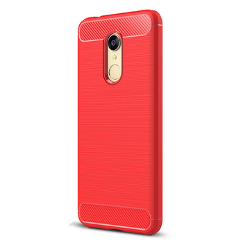 Microsonic Xiaomi Redmi 5 Plus Kılıf Room Silikon Kırmızı