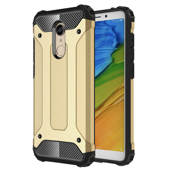 Microsonic Xiaomi Redmi 5 Plus Kılıf Rugged Armor Gold Microsonic Xiaomi Redmi 5 Plus Kılıf Rugged Armor Gold