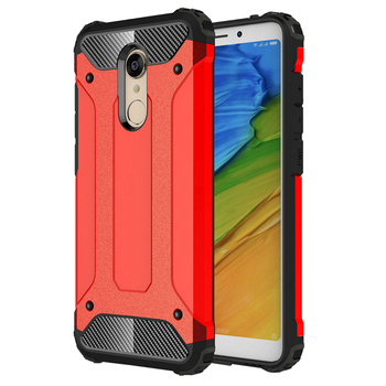 Microsonic Xiaomi Redmi 5 Plus Kılıf Rugged Armor Kırmızı Microsonic Xiaomi Redmi 5 Plus Kılıf Rugged Armor Kırmızı