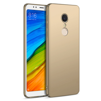 Microsonic Xiaomi Redmi 5 Kılıf Premium Slim Gold Microsonic Xiaomi Redmi 5 Kılıf Premium Slim Gold