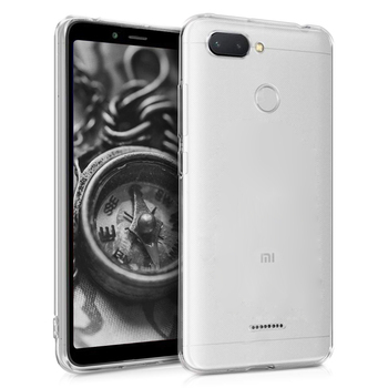 Microsonic Xiaomi Redmi 6 Kılıf Transparent Soft Beyaz Microsonic Xiaomi Redmi 6 Kılıf Transparent Soft Beyaz