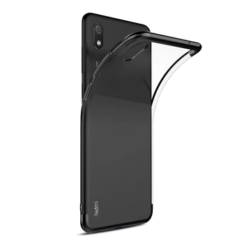 Microsonic Xiaomi Redmi 7A Kılıf Skyfall Transparent Clear Siyah