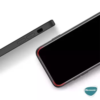 Microsonic Xiaomi Redmi A1 Kılıf Matte Silicone Kırmızı