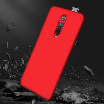 Microsonic Xiaomi Redmi K20 Kılıf Double Dip 360 Protective AYS Kırmızı