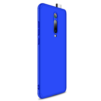 Microsonic Xiaomi Redmi K20 Kılıf Double Dip 360 Protective AYS Mavi