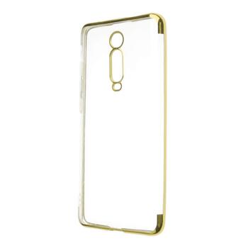 Microsonic Xiaomi Redmi K20 Kılıf Skyfall Transparent Clear Gold