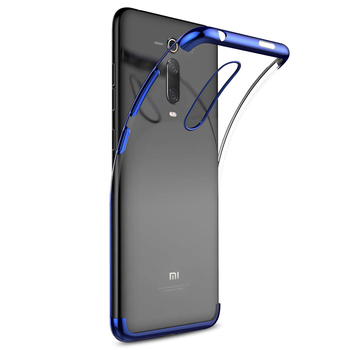 Microsonic Xiaomi Redmi K20 Kılıf Skyfall Transparent Clear Mavi