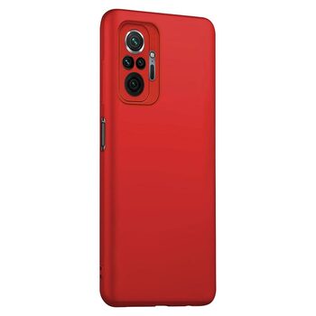 Microsonic Xiaomi Redmi Note 10 Pro Kılıf Matte Silicone Kırmızı