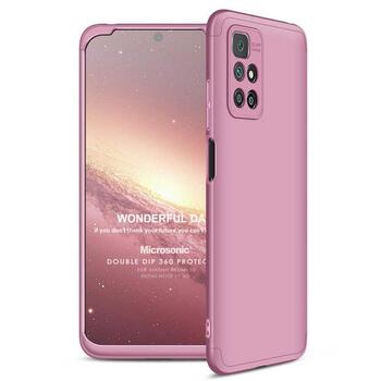 Microsonic Xiaomi Redmi Note 11 4G Kılıf Double Dip 360 Protective AYS Rose Gold