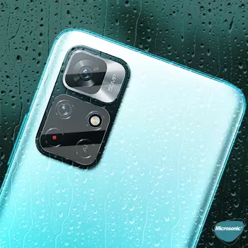 Microsonic Xiaomi Redmi Note 11T Kamera Lens Koruma Camı