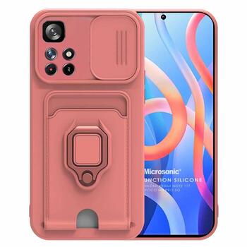 Microsonic Xiaomi Redmi Note 11T Kılıf Multifunction Silicone Pembe Microsonic Xiaomi Redmi Note 11T Kılıf Multifunction Silicone Pembe