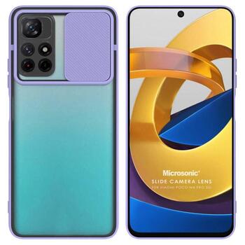 Microsonic Xiaomi Redmi Note 11T Kılıf Slide Camera Lens Protection Lila Microsonic Xiaomi Redmi Note 11T Kılıf Slide Camera Lens Protection Lila