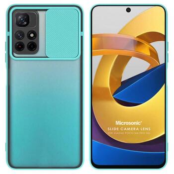 Microsonic Xiaomi Redmi Note 11T Kılıf Slide Camera Lens Protection Turkuaz Microsonic Xiaomi Redmi Note 11T Kılıf Slide Camera Lens Protection Turkuaz
