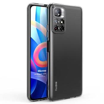 Microsonic Xiaomi Redmi Note 11T Kılıf Transparent Soft Beyaz Microsonic Xiaomi Redmi Note 11T Kılıf Transparent Soft Beyaz