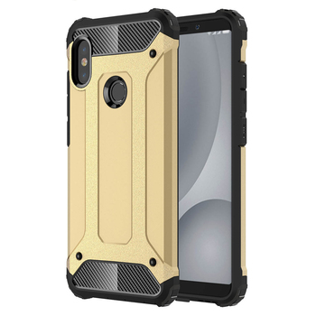 Microsonic Xiaomi Redmi Note 5 Pro Kılıf Rugged Armor Gold Microsonic Xiaomi Redmi Note 5 Pro Kılıf Rugged Armor Gold