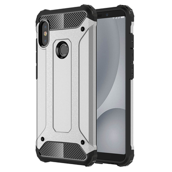 Microsonic Xiaomi Redmi Note 5 Pro Kılıf Rugged Armor Gümüş Microsonic Xiaomi Redmi Note 5 Pro Kılıf Rugged Armor Gümüş