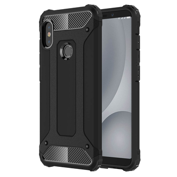 Microsonic Xiaomi Redmi Note 5 Pro Kılıf Rugged Armor Siyah Microsonic Xiaomi Redmi Note 5 Pro Kılıf Rugged Armor Siyah