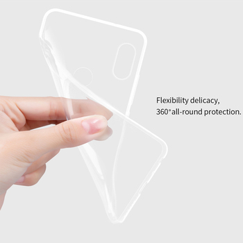 Microsonic Xiaomi Redmi Note 5 Kılıf Transparent Soft Beyaz