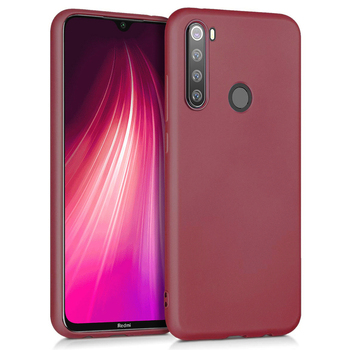 Microsonic Xiaomi Redmi Note 8 Kılıf Matte Silicone Mor Microsonic Xiaomi Redmi Note 8 Kılıf Matte Silicone Mor