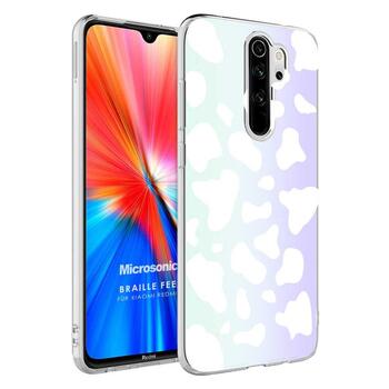 Microsonic Xiaomi Redmi Note 8 Pro Braille Feel Desenli Kılıf Cow Microsonic Xiaomi Redmi Note 8 Pro Braille Feel Desenli Kılıf Cow