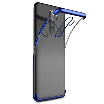 Microsonic Xiaomi Redmi Note 8 Pro Kılıf Skyfall Transparent Clear Mavi