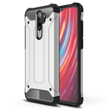 Microsonic Xiaomi Redmi Note 8 Pro Kılıf Rugged Armor Gümüş Microsonic Xiaomi Redmi Note 8 Pro Kılıf Rugged Armor Gümüş