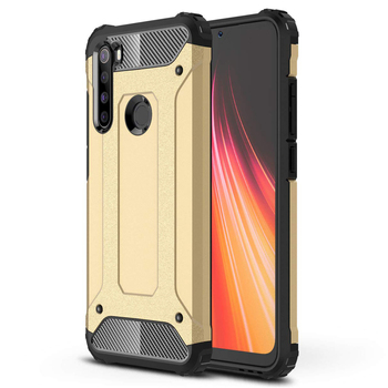 Microsonic Xiaomi Redmi Note 8 Kılıf Rugged Armor Gold Microsonic Xiaomi Redmi Note 8 Kılıf Rugged Armor Gold