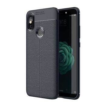 Microsonic Xiaomi Redmi S2 Kılıf Deri Dokulu Silikon Lacivert Microsonic Xiaomi Redmi S2 Kılıf Deri Dokulu Silikon Lacivert