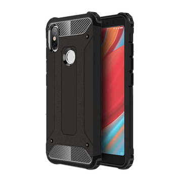 Microsonic Xiaomi Redmi S2 Kılıf Rugged Armor Siyah